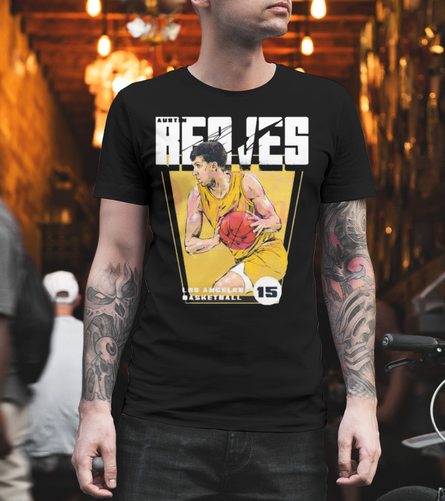 Austin Reaves Los Angeles Basketball 15 T-Shirt