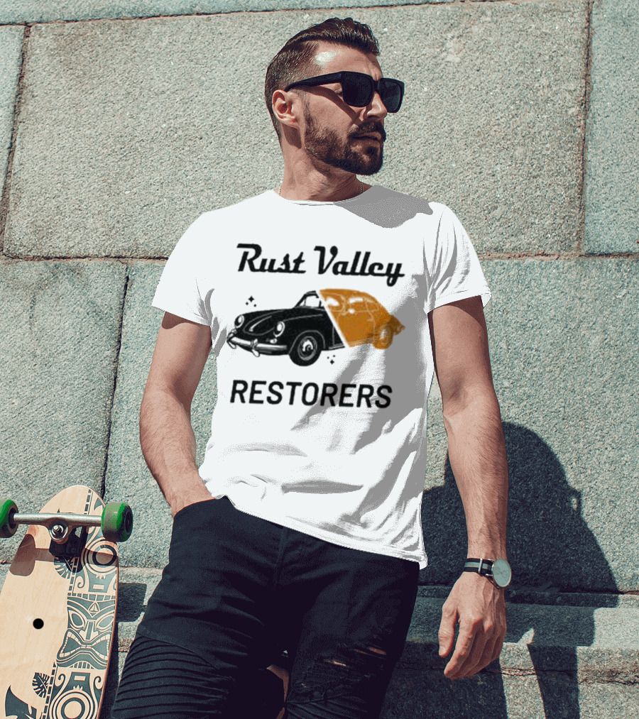 Rust Valley Restorers Classic Car Transformation T-Shirt