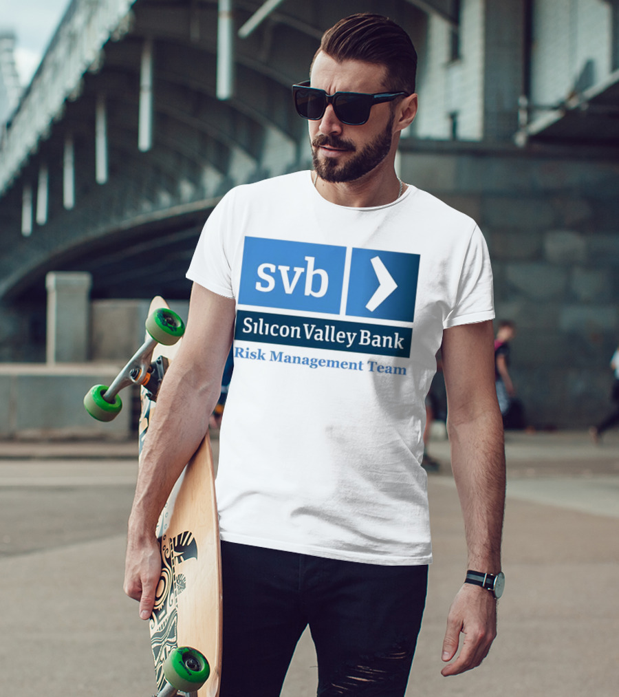 SVB Silicon Valley Bank Risk Management Team T-Shirt