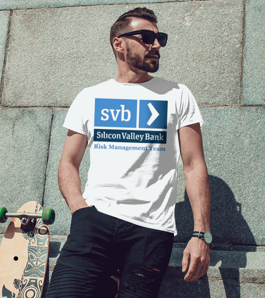 SVB Silicon Valley Bank Risk Management Team T-Shirt