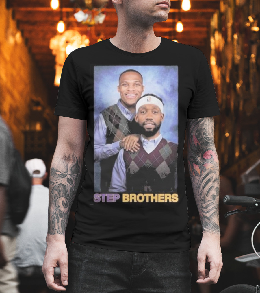 Lakers Westbrook Beverly Step Brothers T-Shirt
