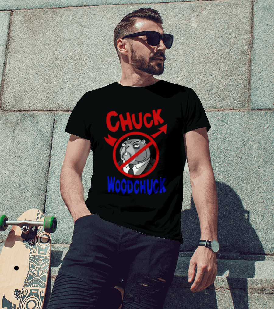 Chuck Woodchuck Bojack Horseman Stop Sign Iconic Fan Reference T-Shirt