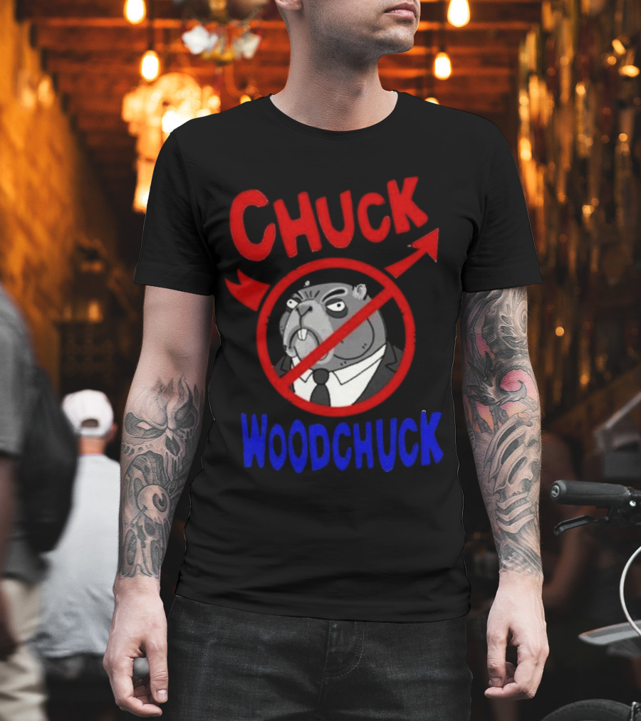 Chuck Woodchuck Bojack Horseman Stop Sign Iconic Fan Reference T-Shirt