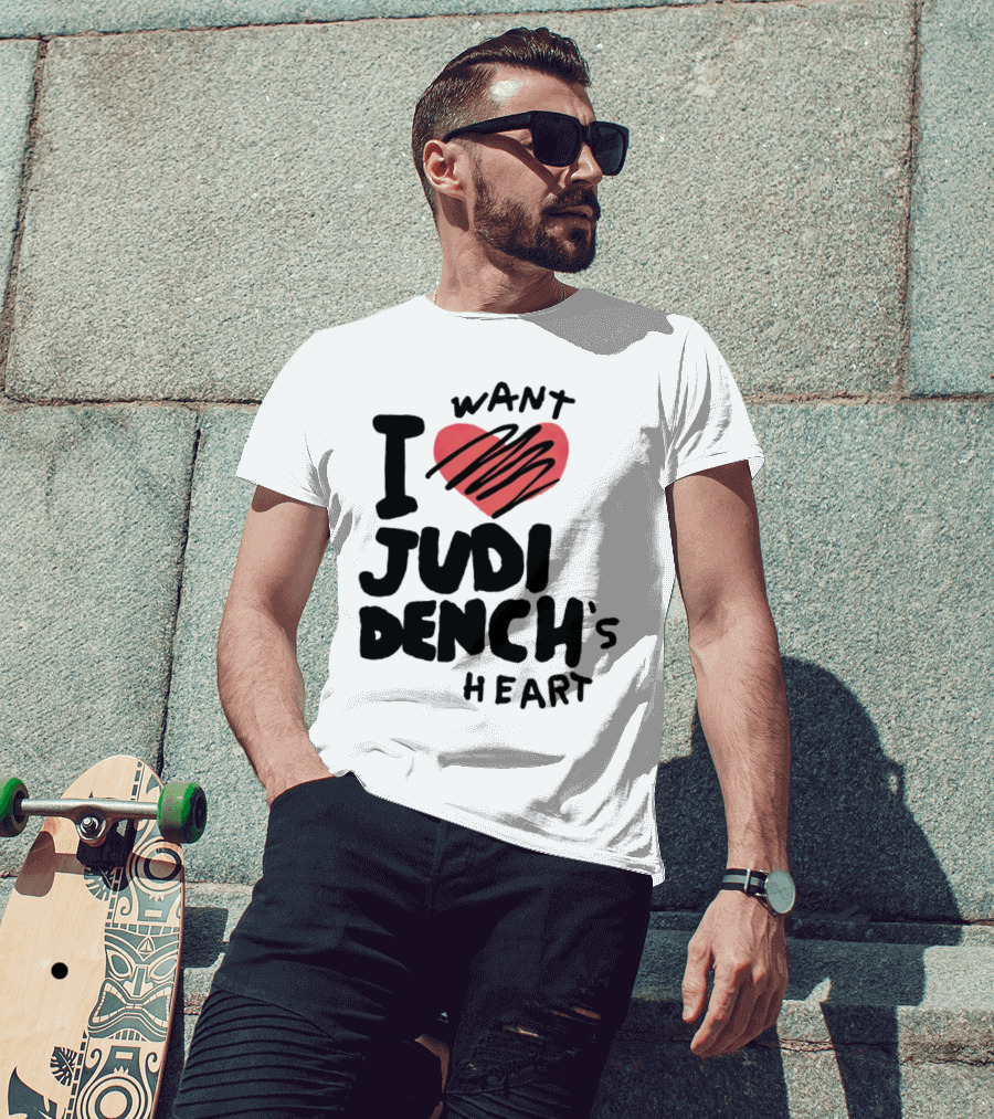 I Love Judi Dench's Heart T-Shirt