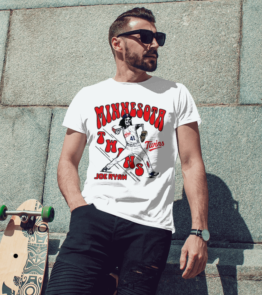 Minnesota Twins Joe Ryan Grateful Dead T-Shirt