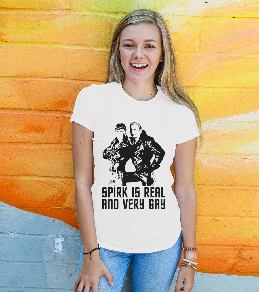 Spirk Is Real And Very Gay Star Trek T-Shirt