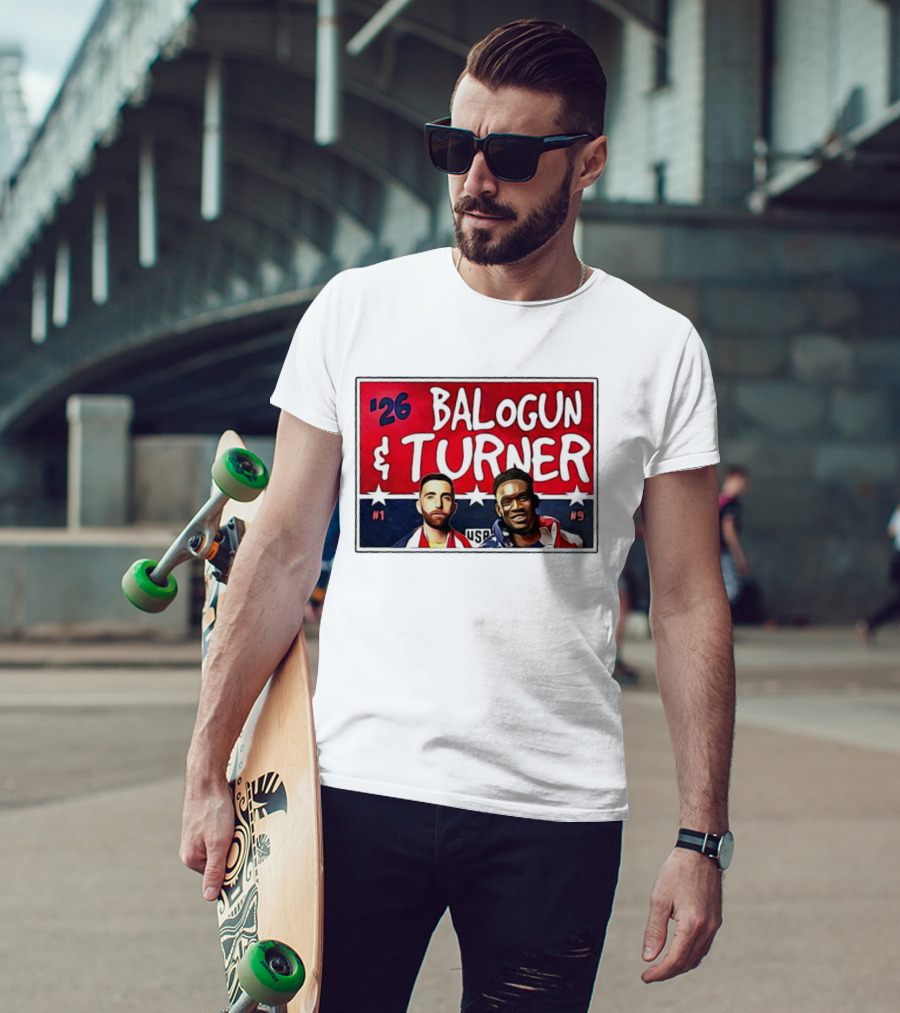 '26 Balogun Turner USA #1 #9 T-Shirt