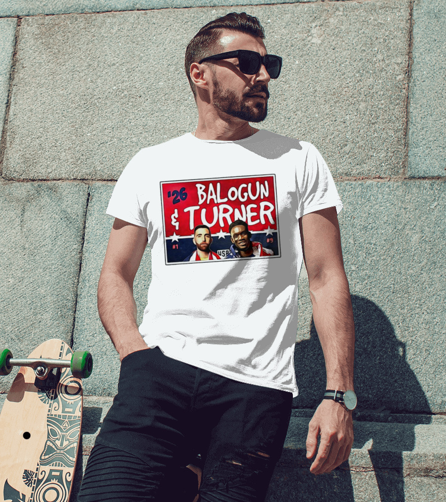 '26 Balogun Turner USA #1 #9 T-Shirt