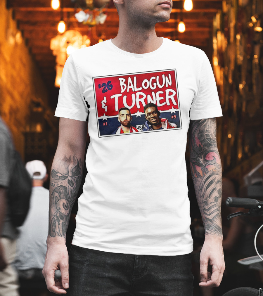 '26 Balogun Turner USA #1 #9 T-Shirt