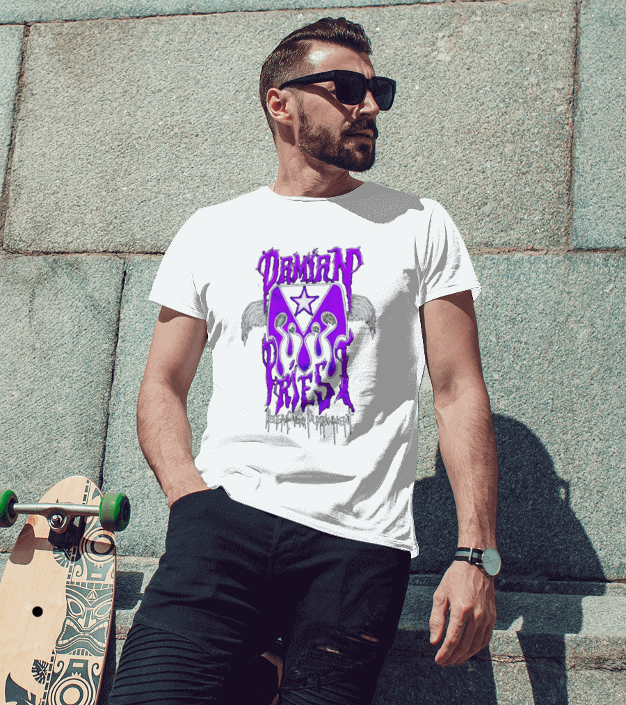 Damian Priest Receive Your Punishment Wings Star Iconic T-Shirt