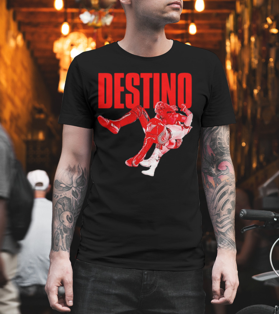 DESTINO Tetsuya Naito Wrestling Finishing Move T-Shirt