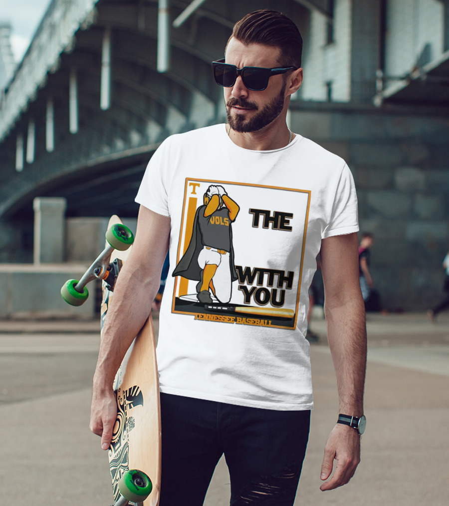 Tennessee Volunteers Baseball May The Vols Be With You T-Shirt
