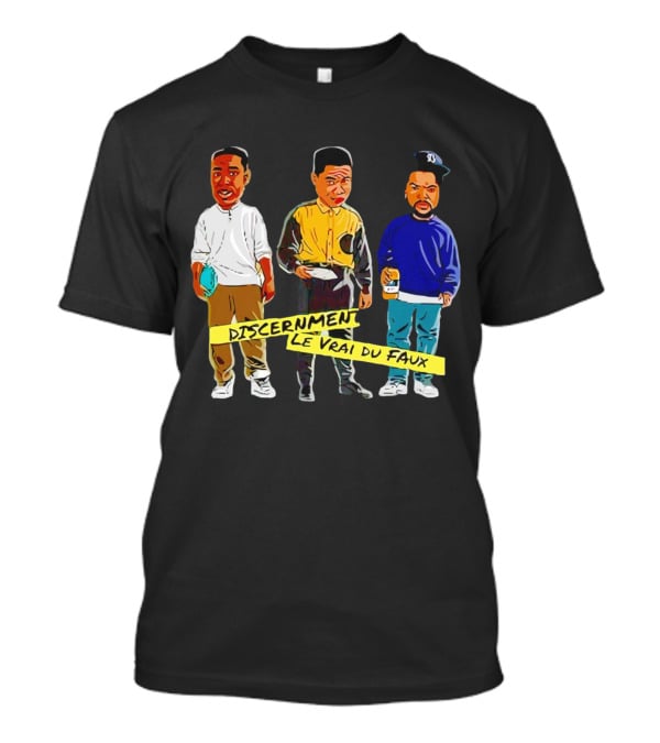 Discernment Le Vrai Du Faux Trio Iconic Figures T-Shirt
