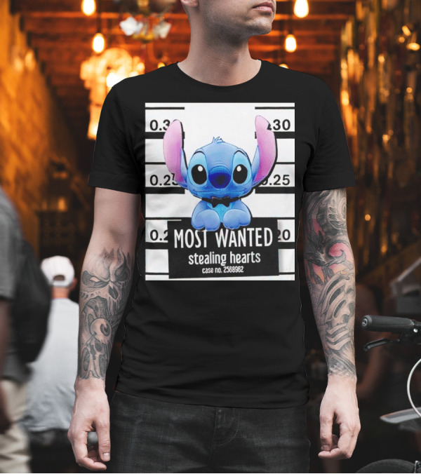Stitch Most Wanted Stealing Hearts Case No. 2568962 T-Shirt Stitch Most Wanted Stealing Hearts Case No. 2568962 T-Shirt