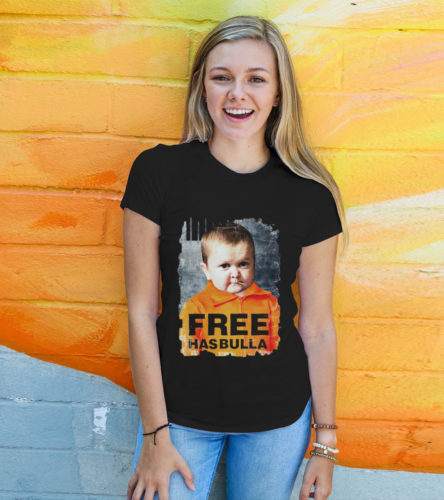 Hasbulla Magomedov Free Hasbulla Orange Jumpsuit T-Shirt