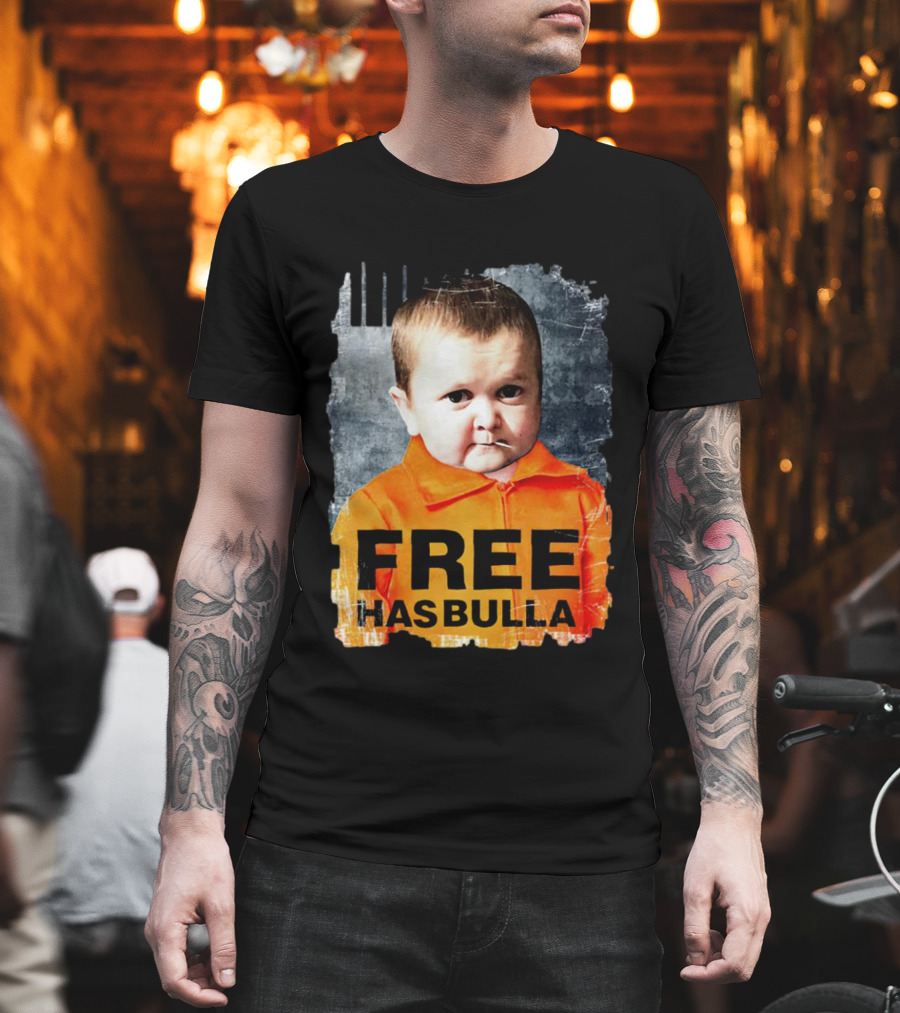 Hasbulla Magomedov Free Hasbulla Orange Jumpsuit T-Shirt