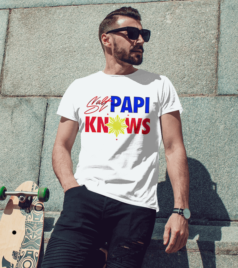Salt Papi Knows Filipino Sun T-Shirt