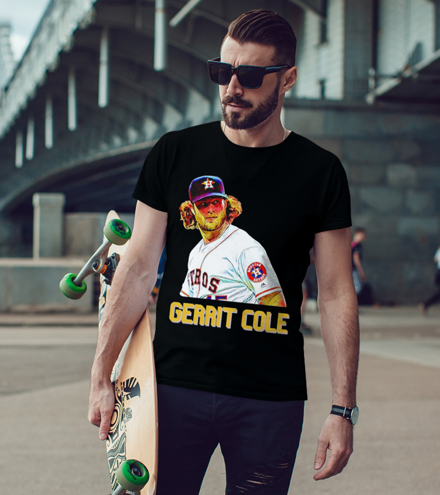 Gerrit Cole Astros Houston Baseball Player T-Shirt