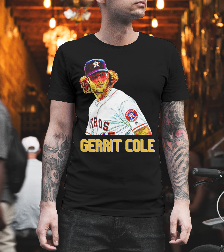 Gerrit Cole Astros Houston Baseball Player T-Shirt