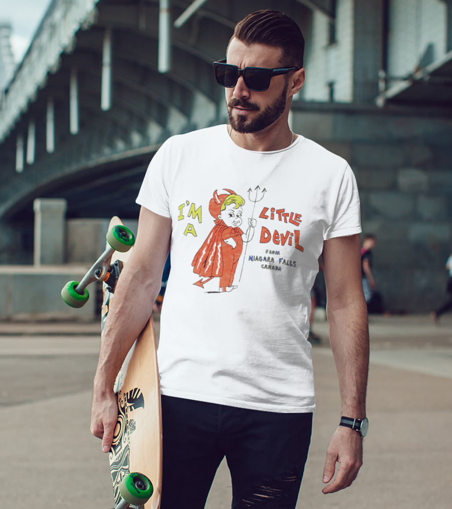I'M A Little Devil From Niagara Falls Canada T-Shirt