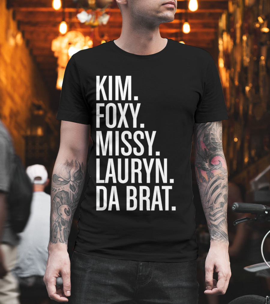 Kim Foxy Missy Lauryn Da Brat Legends Combo T-Shirt