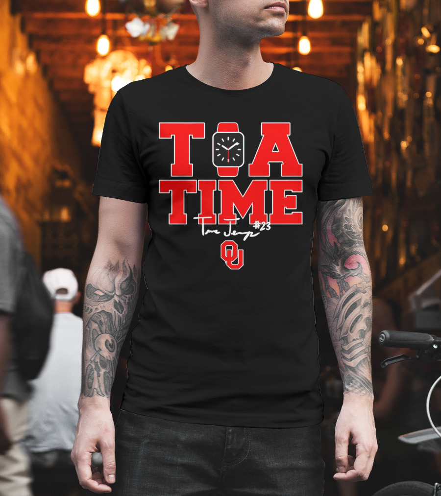 Tia Time Tiare Jennings #23 OU Oklahoma Sooners T-Shirt
