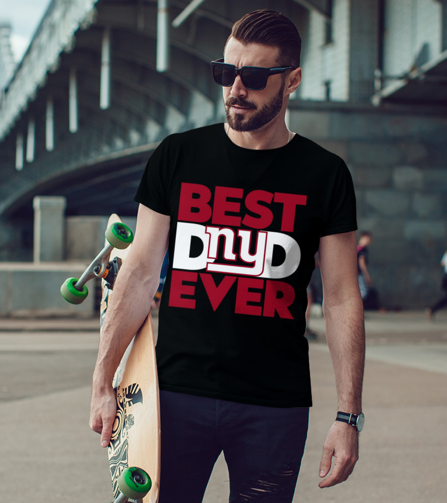 Best Dnyd Ever NFL New York Giants T-Shirt
