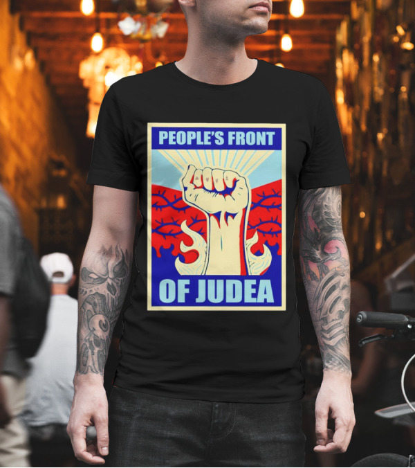People's Front of Judea Fist Vintage T-Shirt People's Front of Judea Fist Vintage T-Shirt