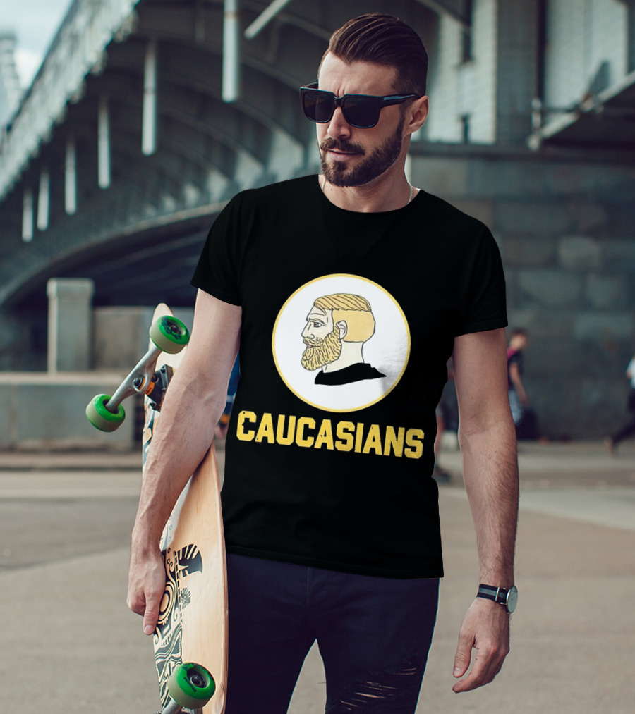Caucasians Team Jersey Profile T-Shirt