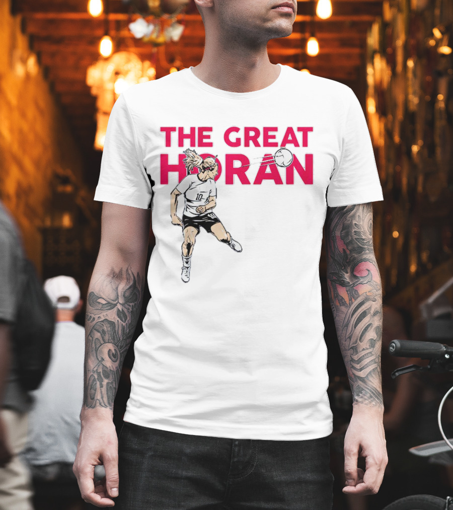 The Great Horan Lindsey Horan United States Women's National Soccer T-Shirt