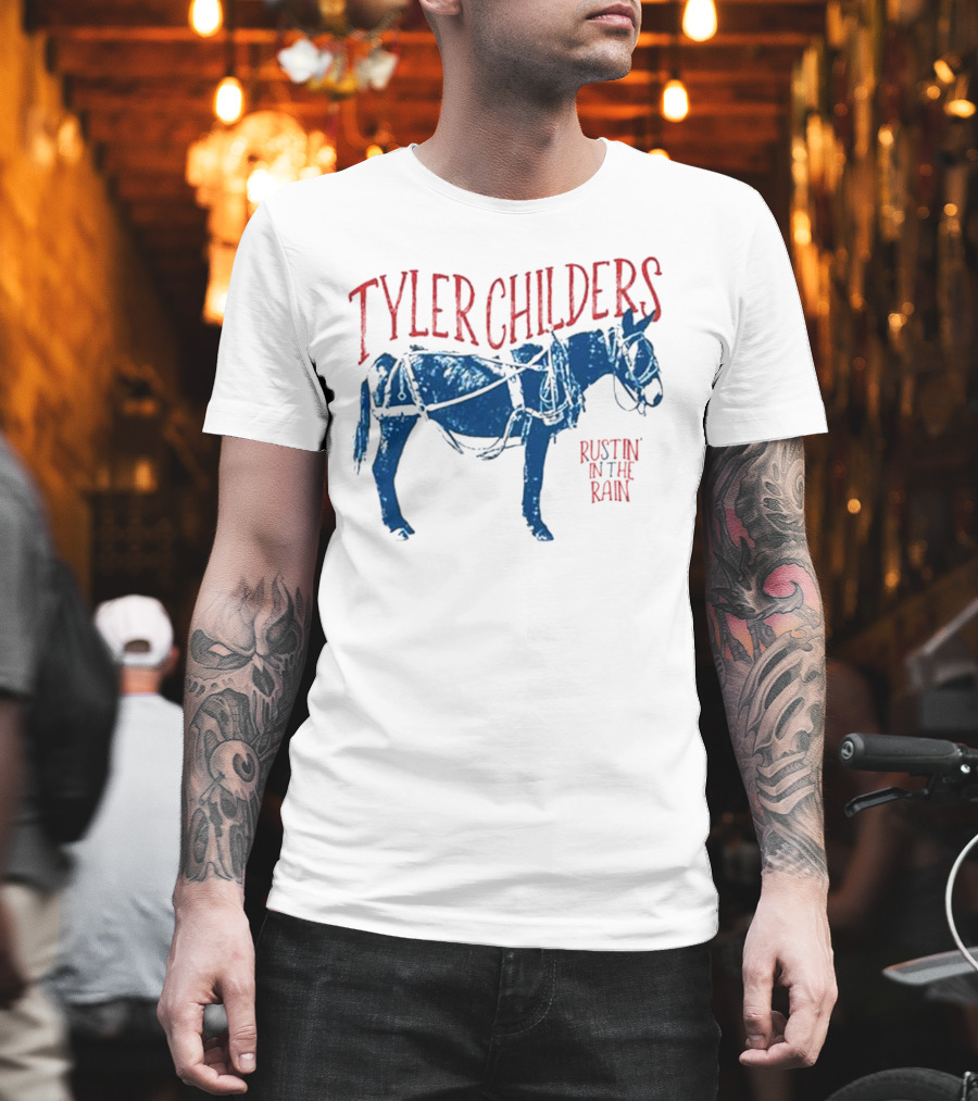 Tyler Childers Rustin’ in the Rain Blue Horse T-Shirt