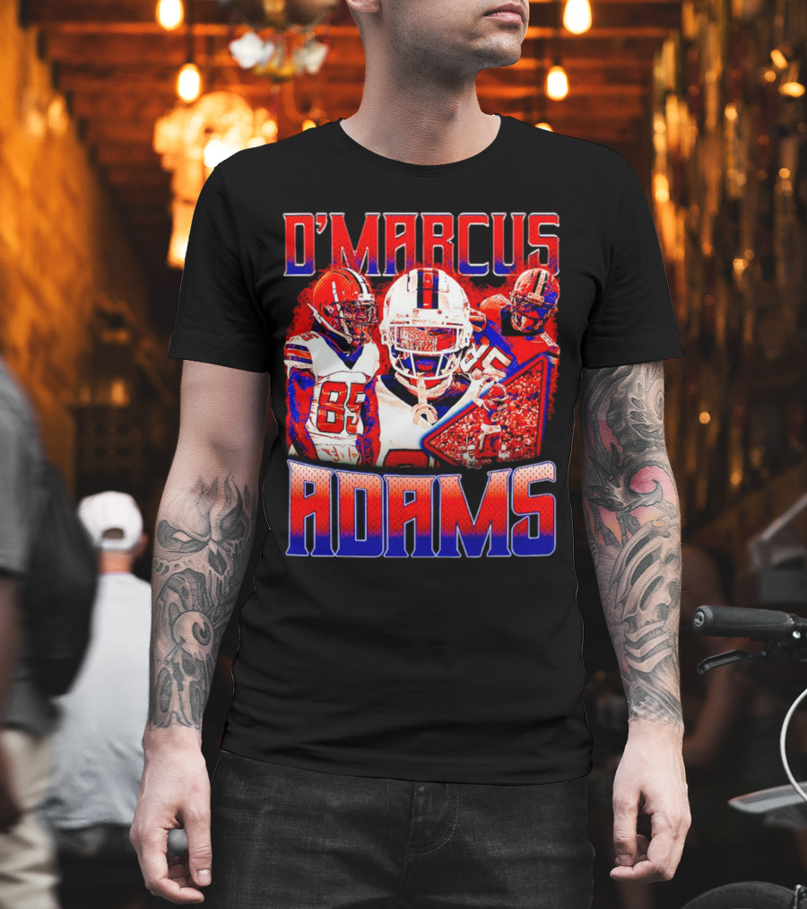 D'Marcus Adams Football Vintage Syracuse Orange 85 Jersey T-Shirt