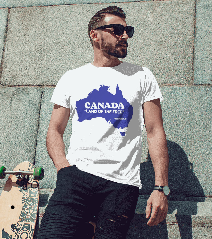 Canada Land Of The Free Australia Pretoria T-Shirt