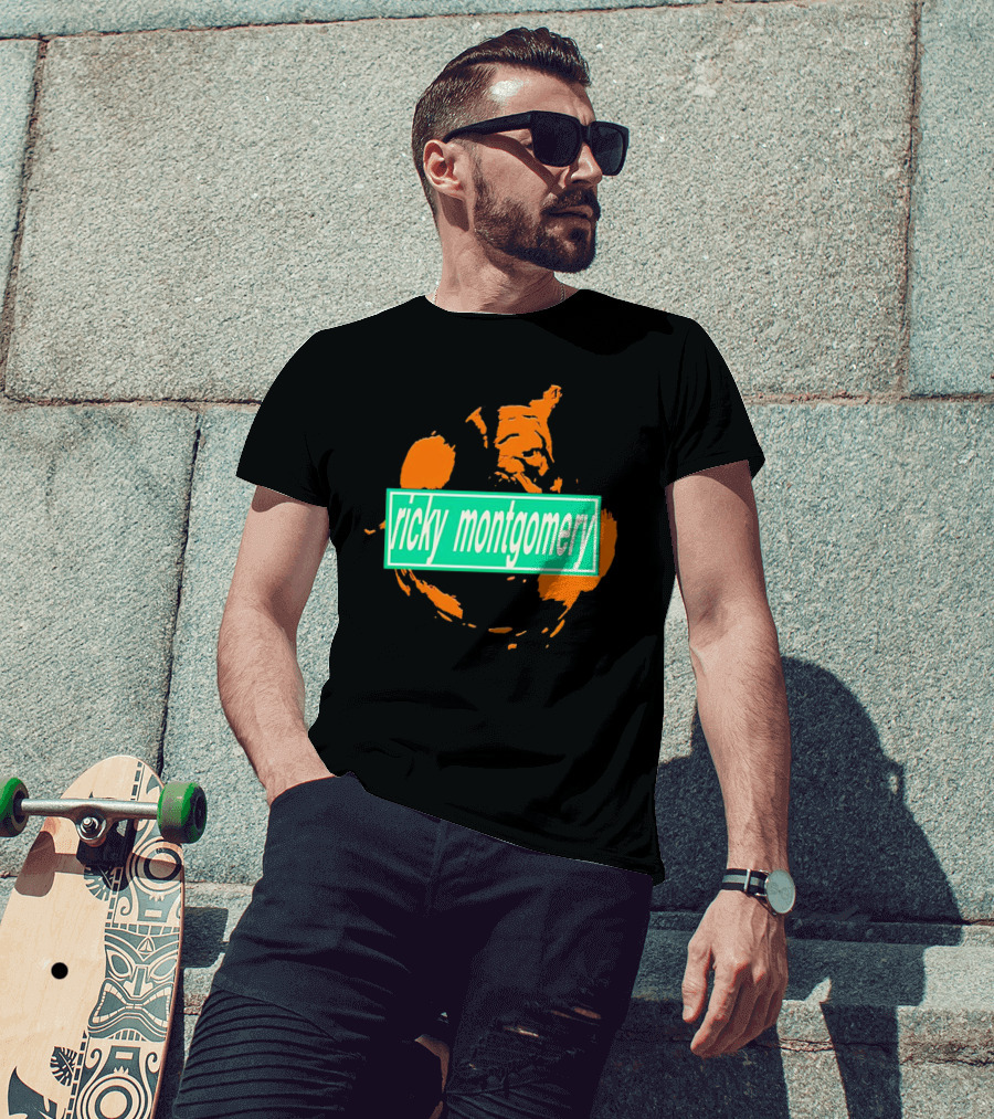 Ricky Montgomery Text With Spinning Dog T-Shirt