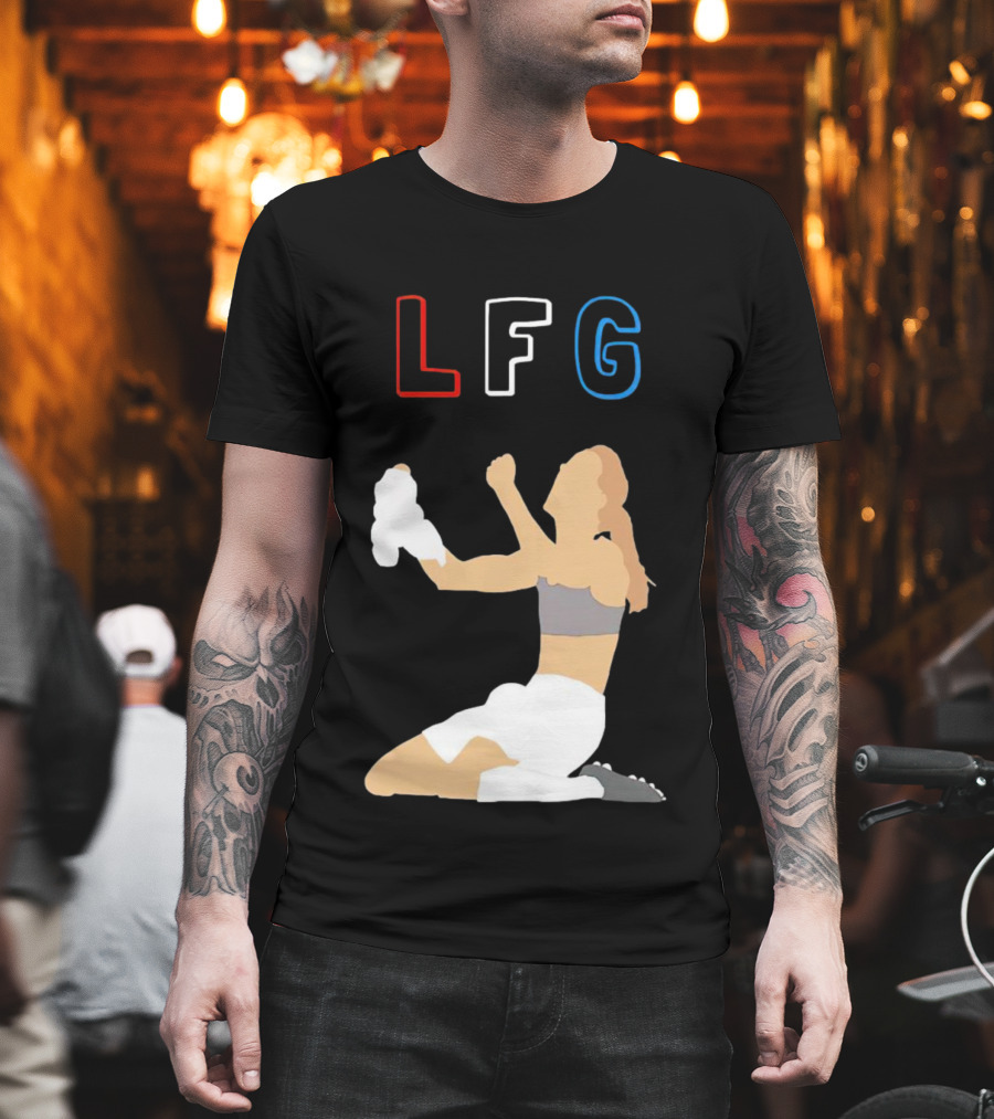 USWNT Soccer LFG Brandi Chastain T-Shirt