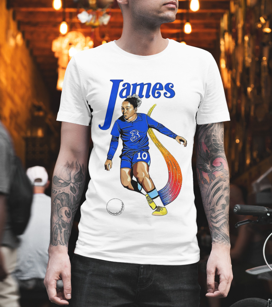 Chelsea Women Soccer Lauren James Number 10 Cheat Code T-Shirt