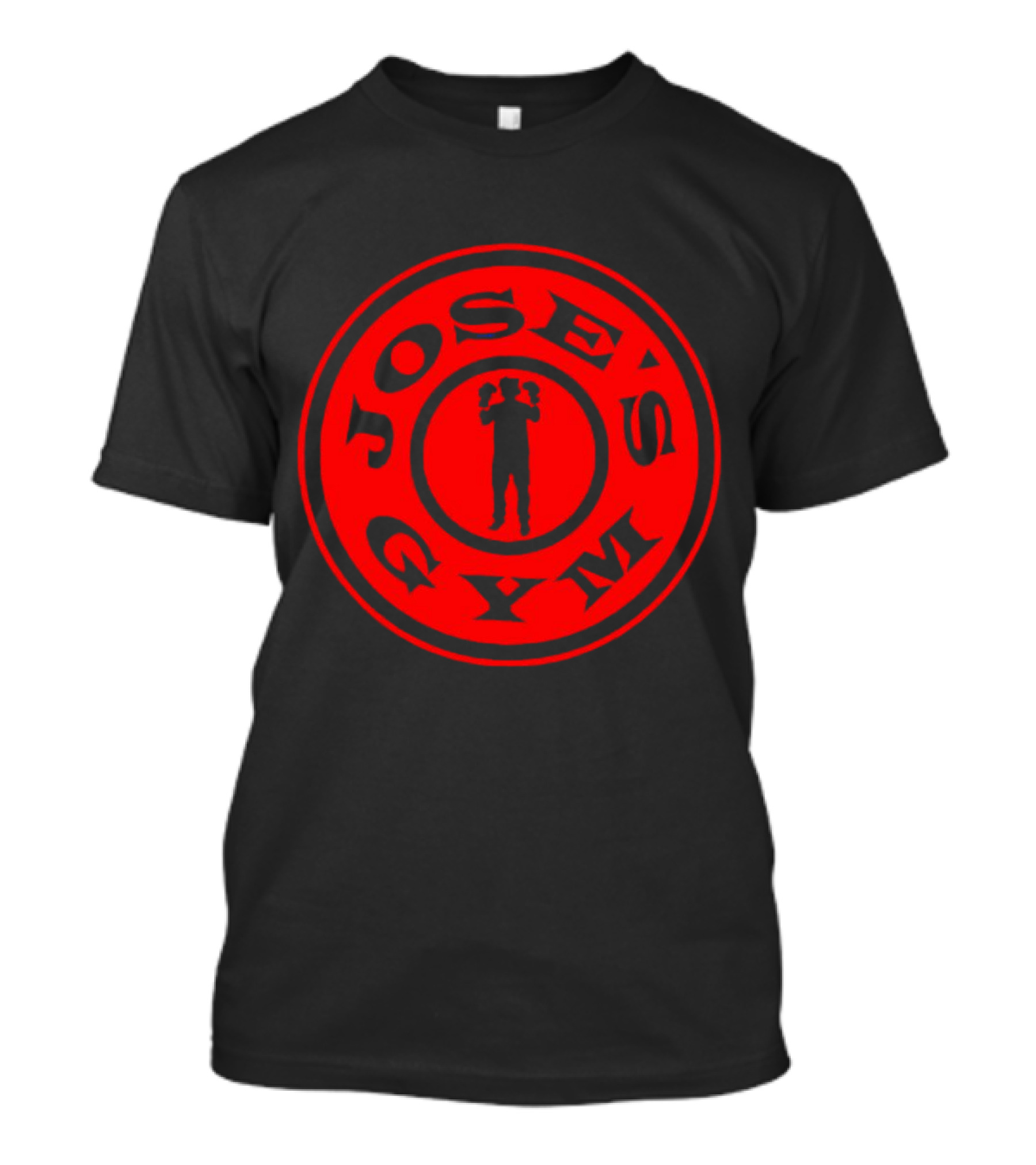 José Ramírez Jose's Gym Powerlifting Silhouette Emblem T-Shirt