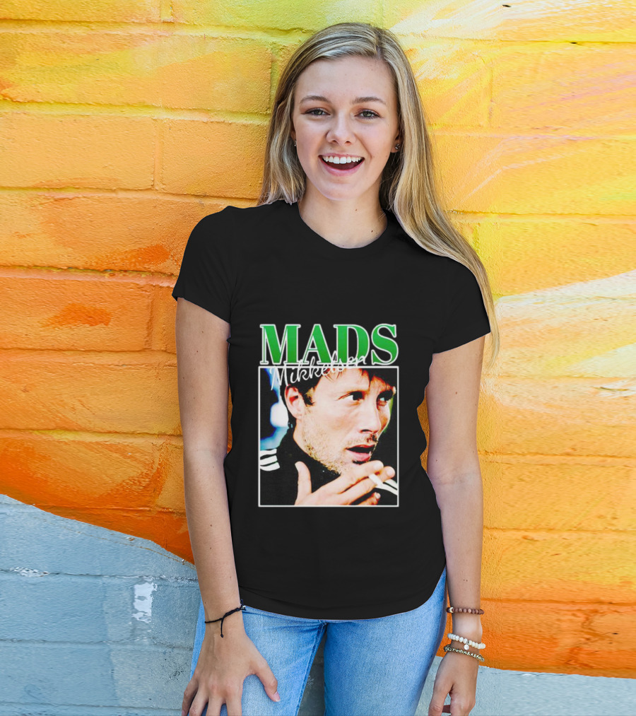 Mads Mikkelsen 90’s Vintage Style Hannibal Concept T-Shirt