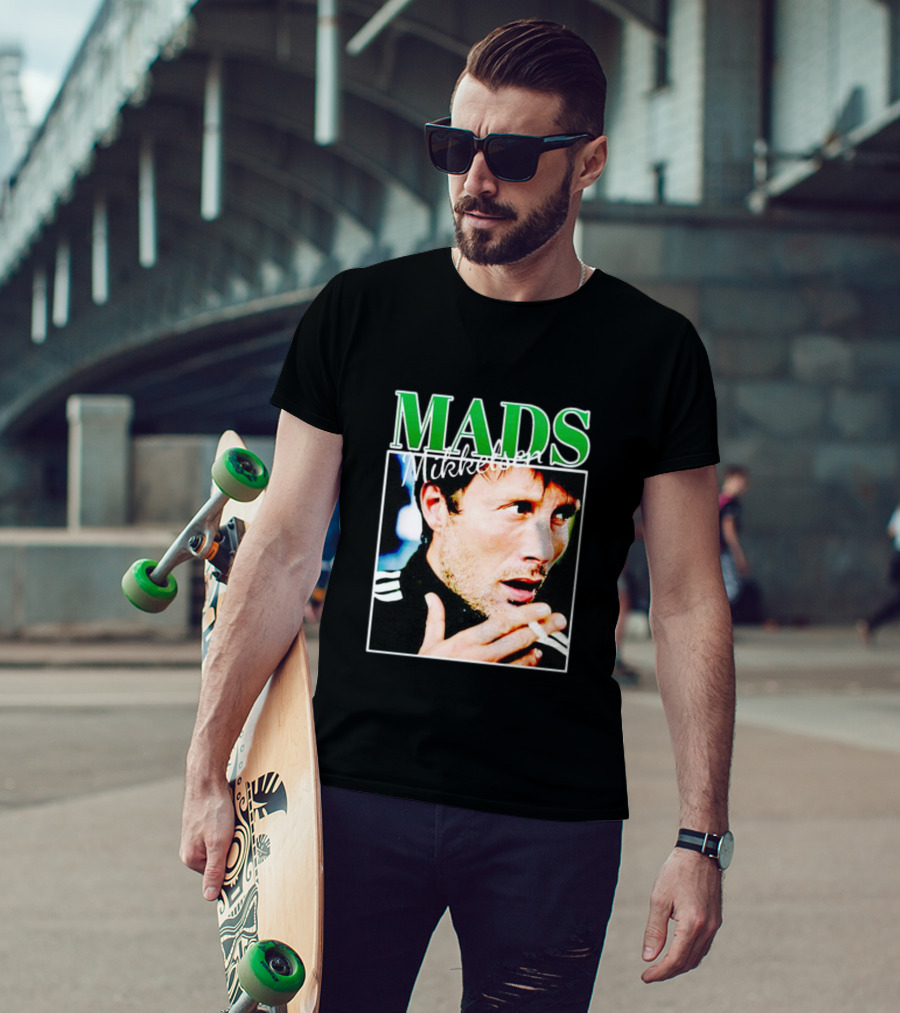 Mads Mikkelsen 90’s Vintage Style Hannibal Concept T-Shirt