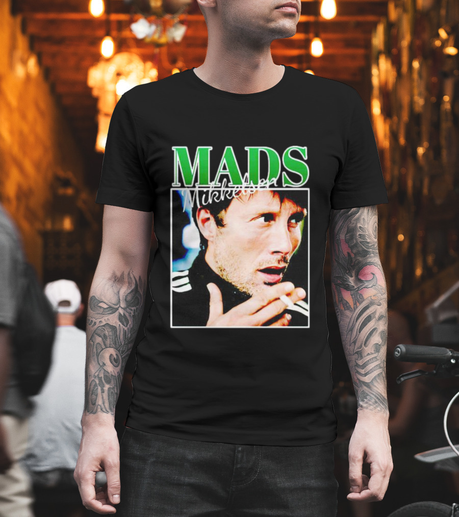 Mads Mikkelsen 90’s Vintage Style Hannibal Concept T-Shirt