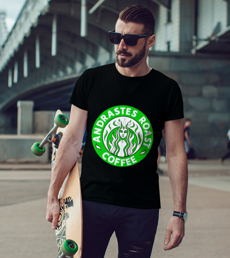 Andrastes Roast Coffee Inquisition Green T-Shirt