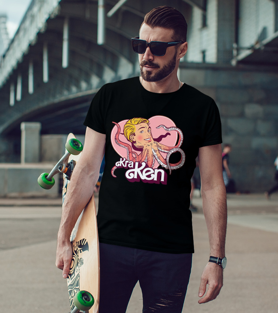 Ken KraKen Barbie Octopus T-Shirt