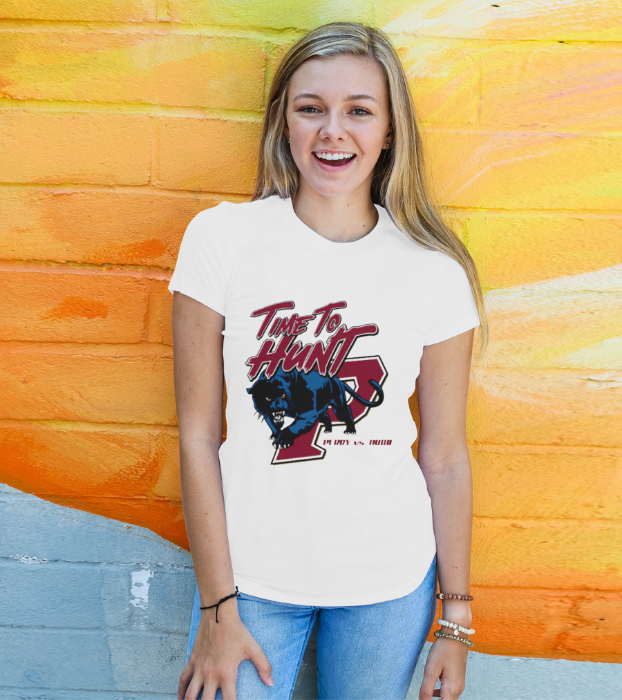 Time To Hunt Perry Vs. Hoco Panther Gold Out T-Shirt