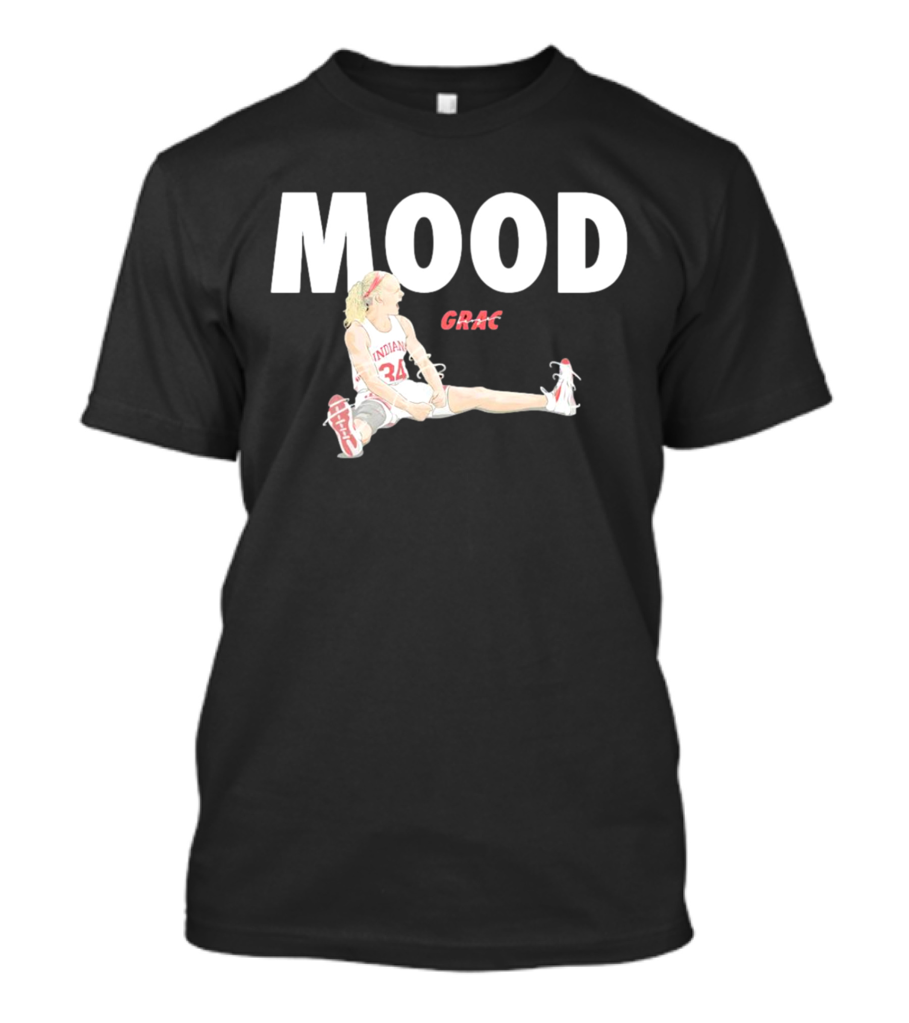 Grace Berger Mood Indiana Fever 34 T-Shirt