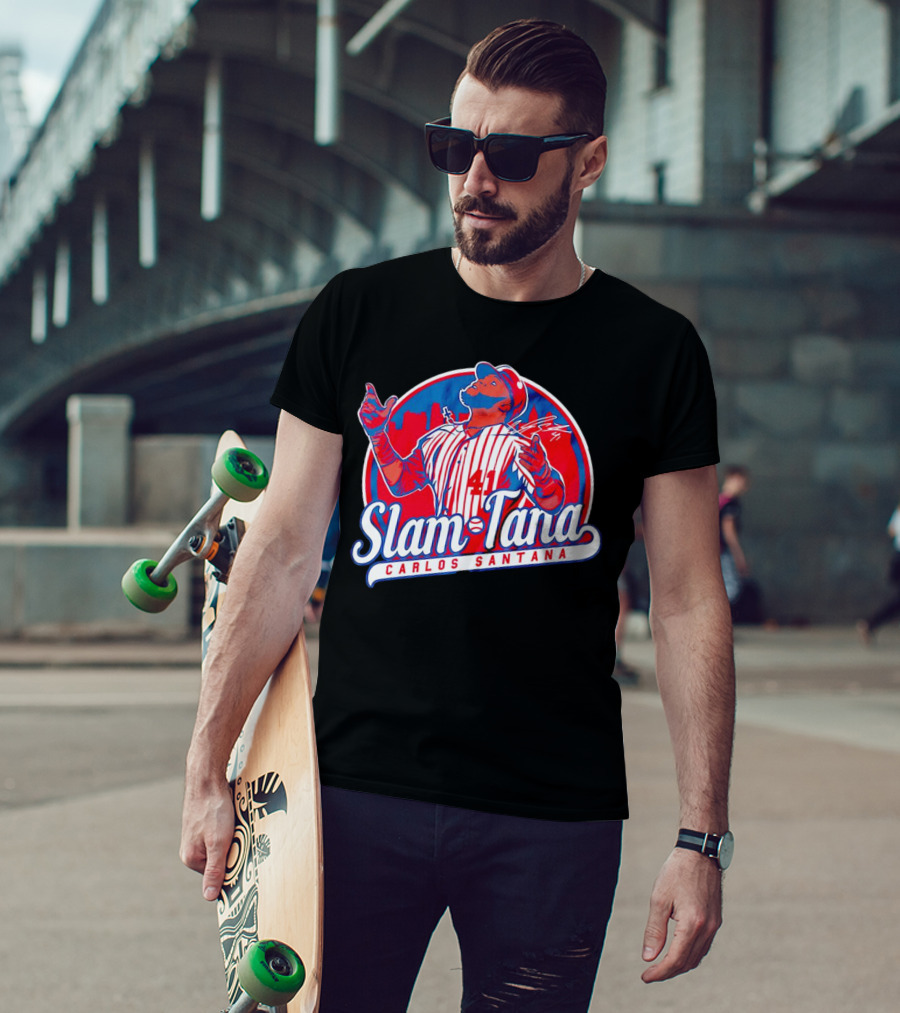 Carlos Santana Slam Tana 41 Retro Vintage T-Shirt