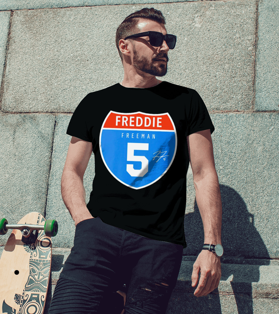 Freddie Freeman Interstate 5 Signature T-Shirt