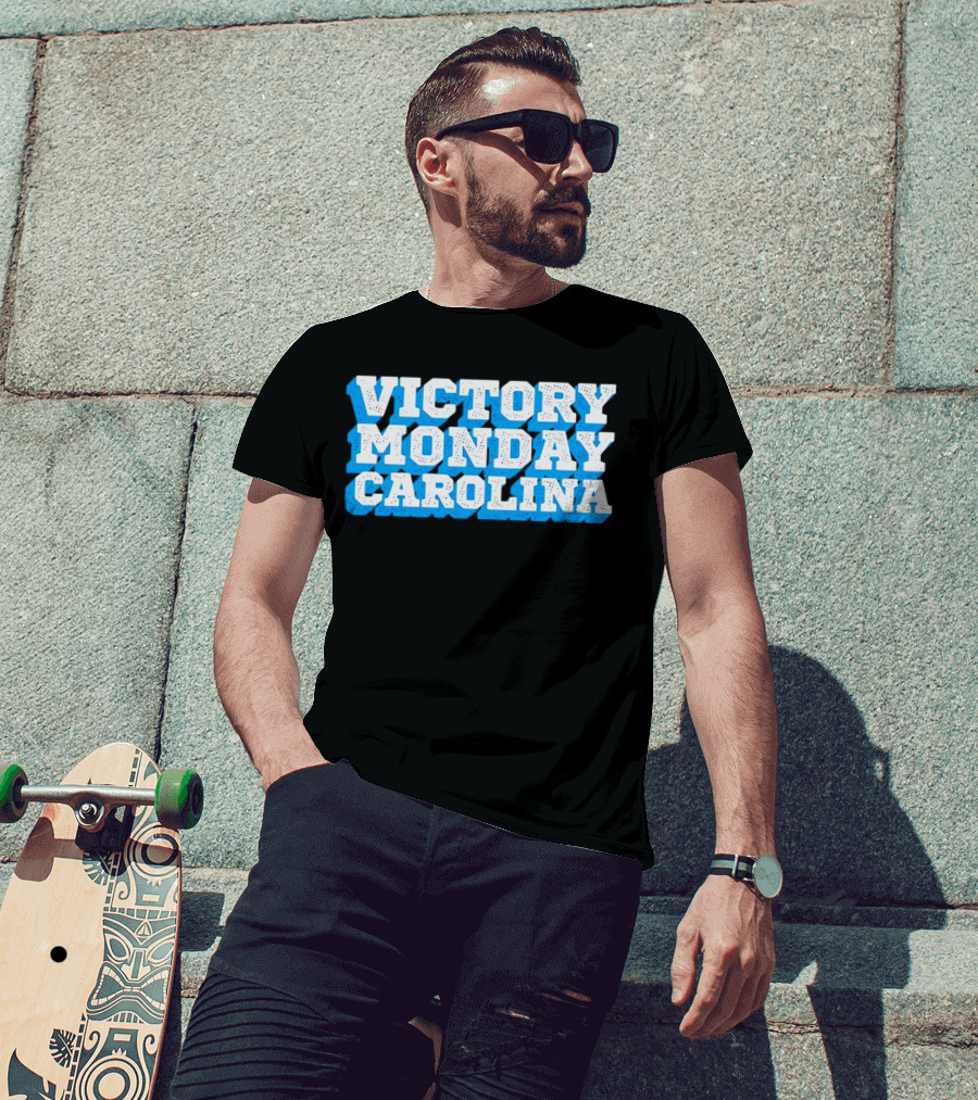 Victory Monday Carolina Sports Fan T-Shirt