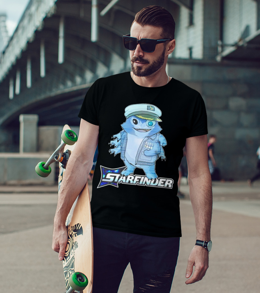 Starfinder Paizo Captain Concierge Character In Uniform T-Shirt