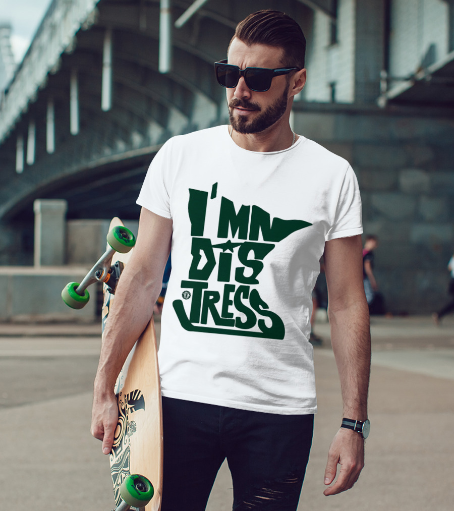 Wild Takes 10K I’mn Dis Tress Minnesota Hockey T-Shirt