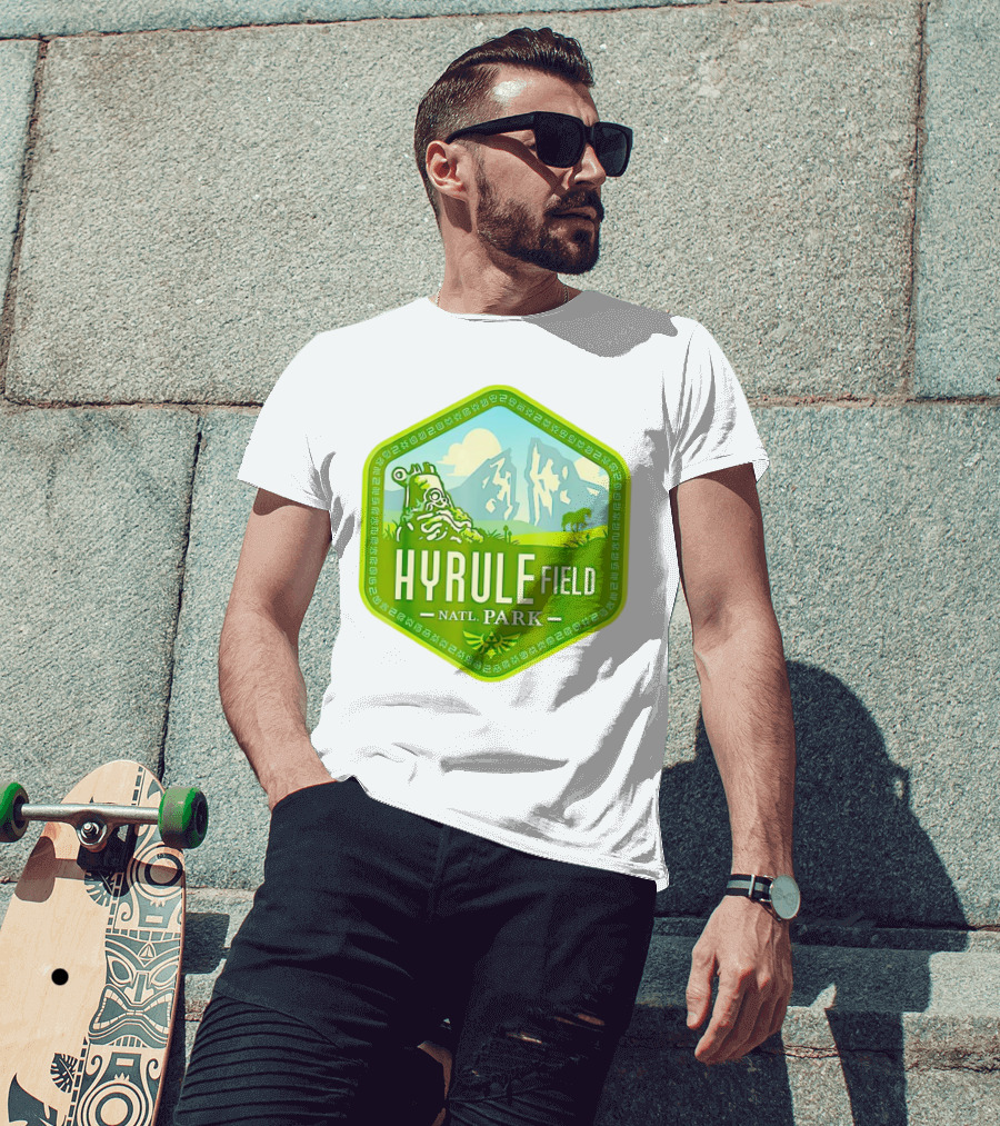 Hiking Wanderlust Hyrule Field National Park T-Shirt